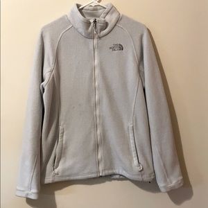 The North Face full zip hoodie sweater sz L